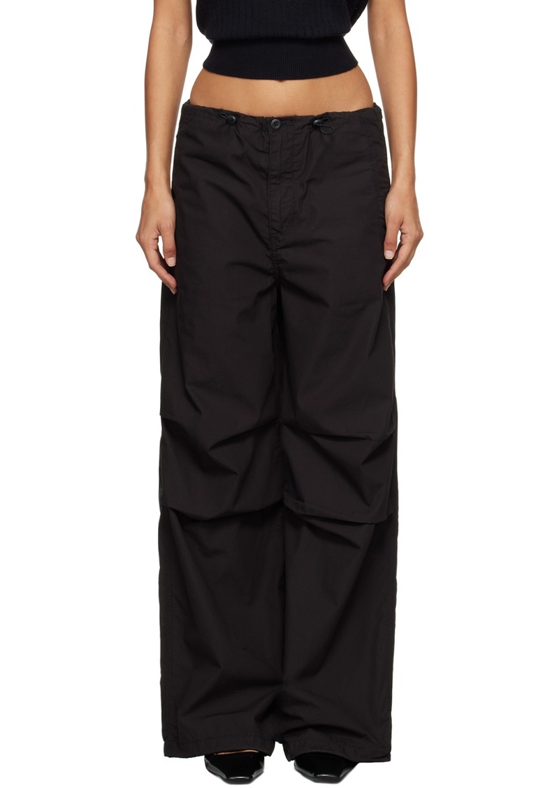 Levi's Black Parachute Trousers