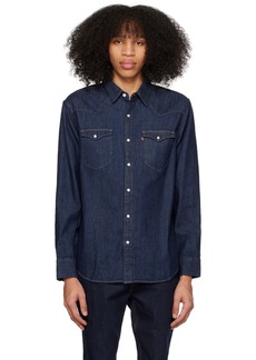 Levi's Blue Classic Western Shirt