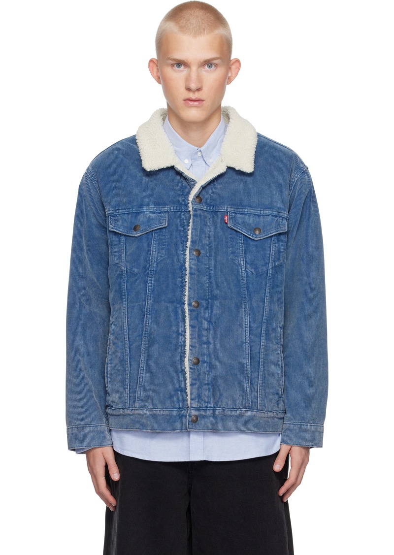 Levi's Blue Relaxed Fit Trucker Jacket