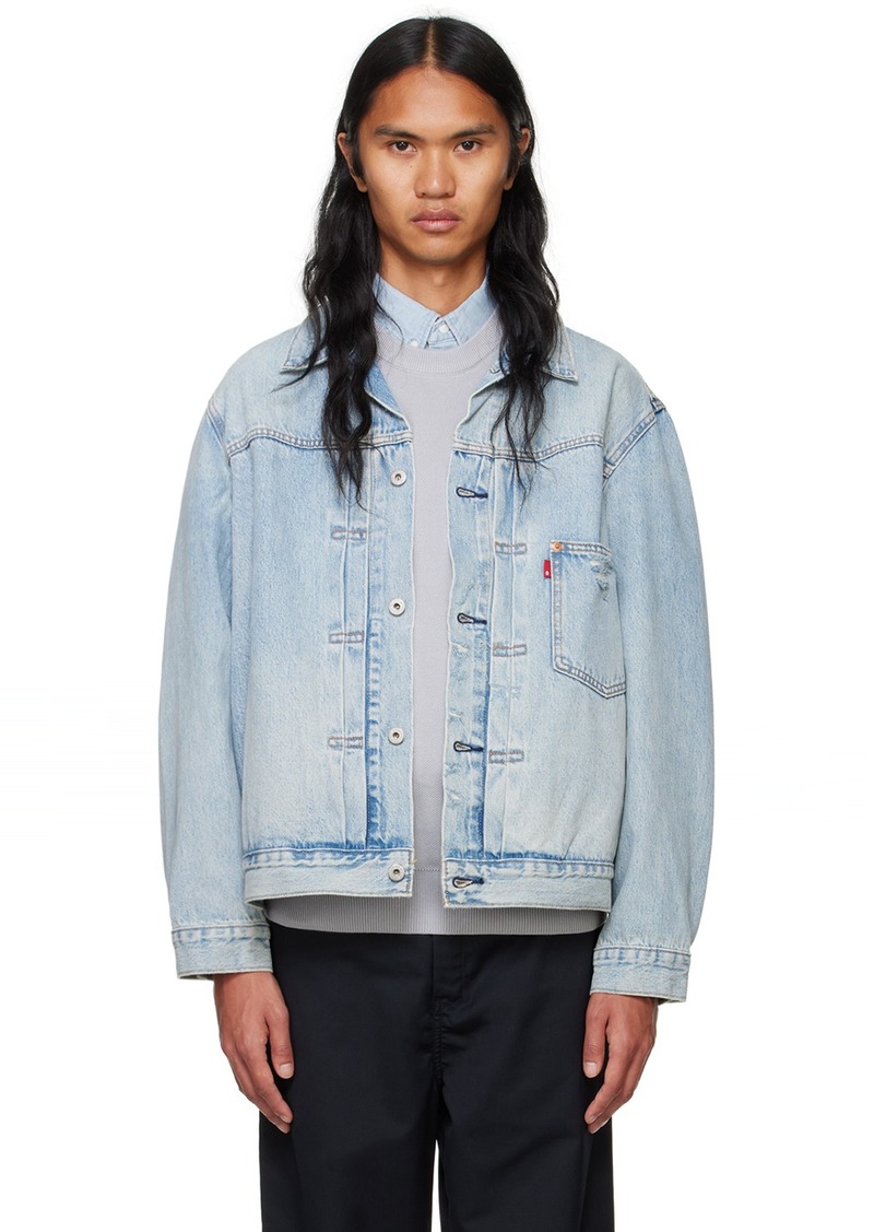 Levi's Blue Type I Denim Trucker Jacket