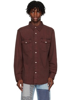 Levi's Brown Relaxed Fit Denim Shirt