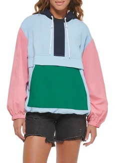 levi's Colorblock Hooded Popover Jacket