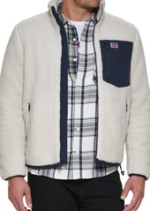 levi's Contrast Pocket High Pile Fleece Jacket