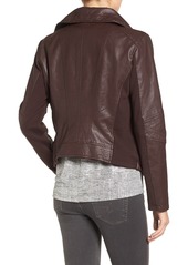 Levi's® Cowl Neck Faux Leather Jacket