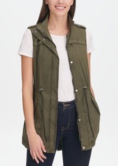 levi's drawstring utility vest