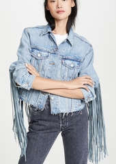 levi's ex boyfriend fringe jacket