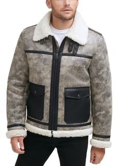 levi's Faux Shearling Moto Jacket