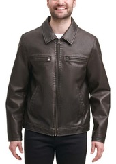 levi's Faux Leather Zip-Up Jacket