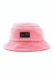 levi's Faux Shearling Bucket Hat in Light Pink at Nordstrom