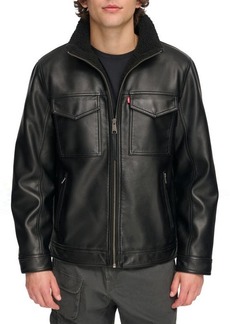 levi's Faux Shearling Lined Rancher Jacket