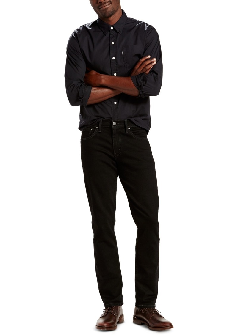 Levi's Men's 511 Flex Slim Fit Jeans - Native Cali Black