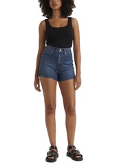 Levi's High-Waisted Cotton Mom Shorts - Light Touch Short