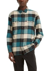 levi's Jackson Worker Organic Cotton Button-Up Shirt in Mahnomen Colonial at Nordstrom