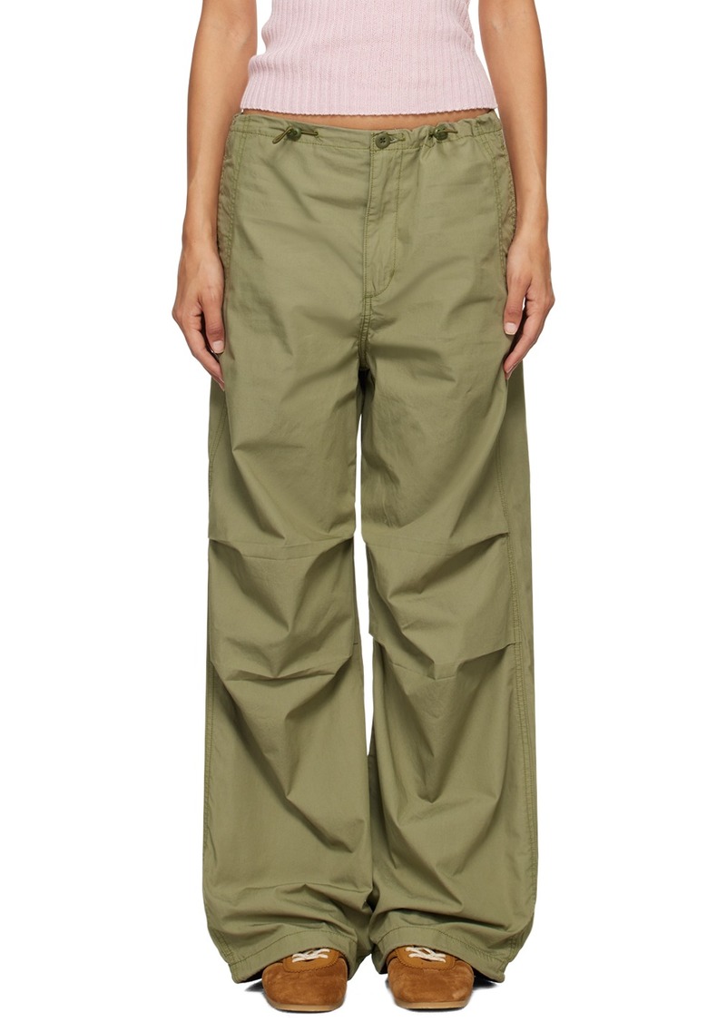 Levi's Khaki Parachute Trousers