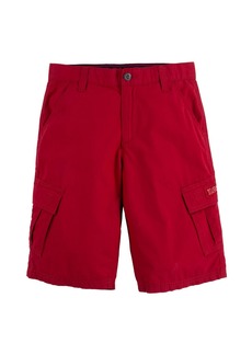 Levi's Little Boys Relaxed Fit Adjustable Waist Cargo Shorts - Chili Pepper