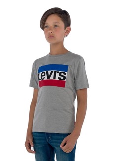 Levi's Little Boys Graphic-Print Crewneck T-Shirt - Dark Grey