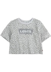 Levi's Little Girls Cropped Logo T-shirt