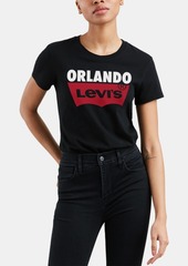 Levi's Women's Batwing Logo Cotton Cities T-Shirt