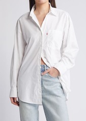 levi's Lola Oversize Cotton Poplin Button-Up Shirt