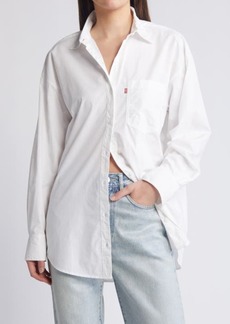 levi's Lola Oversize Cotton Poplin Button-Up Shirt