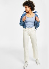 Levi's Low Pro Classic Straight-Leg High Rise Jeans - We Can Try