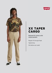 Levi's Men Xx Standard Taper Relaxed Fit Cargo Pants - Dark Ginger