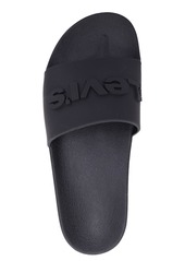 Levi's Men's 3D Slide Sandals - Black Monochrome