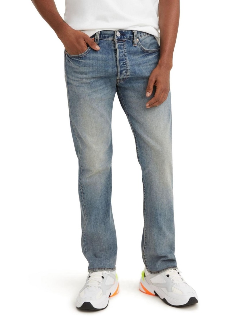 Levi's Men's 501 Original Fit Button Fly Stretch Jeans - Unleaded