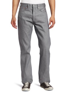 Levi's Men's 501 Original Shrink-to-Fit Jeans (Legacy) Silver Rigid-STF