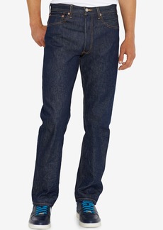 Levi's Men's 501 Original Shrink-to-Fit Non-Stretch Jeans - Rigid- Shrink to Fit