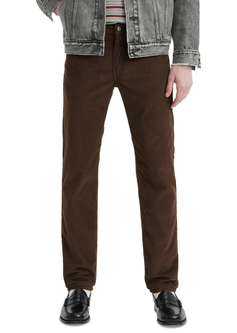 Levi's Men's 511 Slim-Fit Corduroy Pants - Chocolate Brown Cord