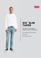 Levi's Men's 512 Flex Slim Taper Fit Jeans - Red Haze