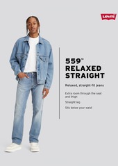 Levi's Men's 559 Relaxed Straight Fit Stretch Jeans - Sub-Zero