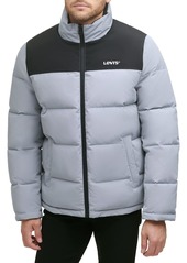 Levi's mens Arctic Cloth Retro Bubble Puffer Jacket Down Alternative Coat   US