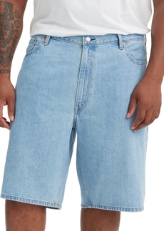 Levi's Men's Big & Tall 469 Loose-Fit Denim Shorts - Light Run