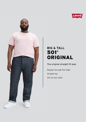 Levi's Men's Big & Tall 501 Original Fit Stretch Jeans - The Rose