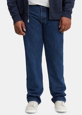 Levi's Men's Big & Tall 501 Original Fit Stretch Jeans - Dark Stonewash