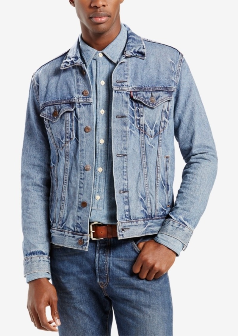 levi's big and tall denim shirts