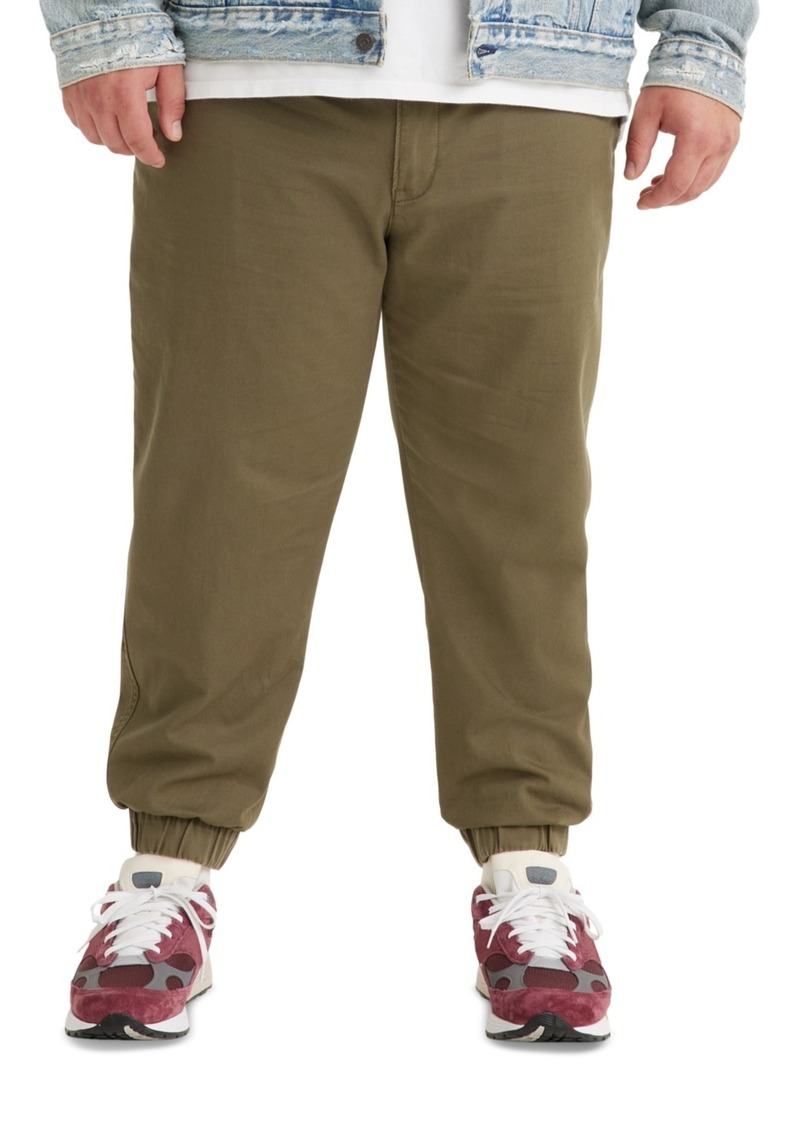 Levi's Men's Big & Tall Xx Solid Chino Joggers - Olive Night