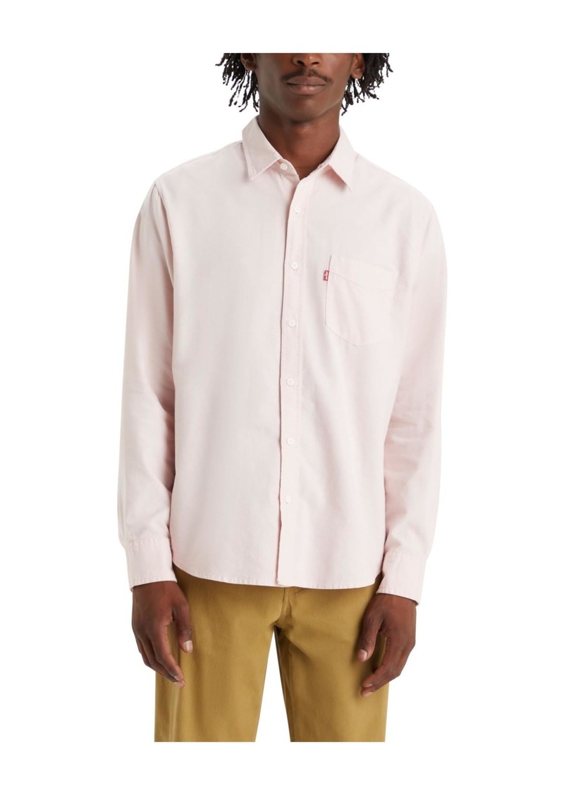Levi's Men's Classic One Pocket Long Sleeve Button Up Shirt