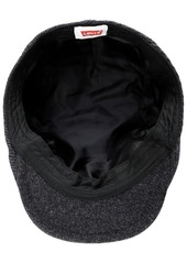 Levi's Men's Classic Twill Flat Top Ivy Hat - Charcoal