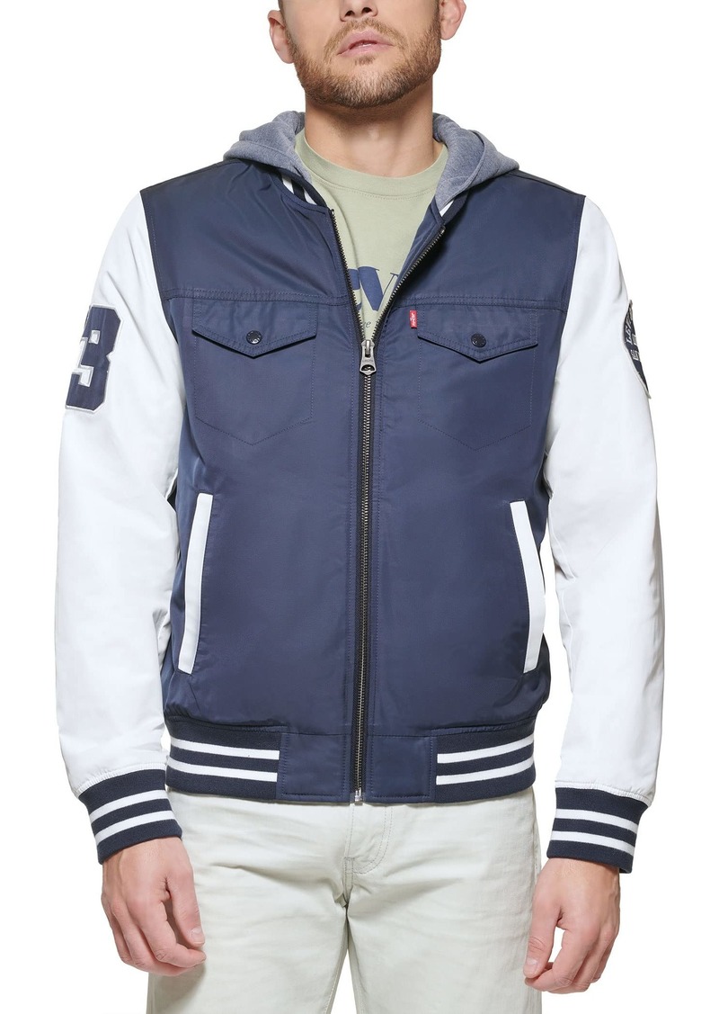 Levi's Men's Colorblock Varsity Bomber Jacket