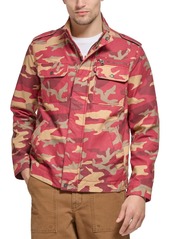 Levi's Men's Field Jacket - Red Khaki Camo