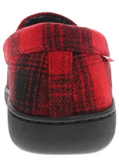 Levi's Men's Fields Buffalo Plaid Slippers - Black/char