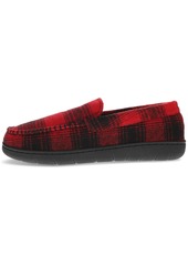 Levi's Men's Fields Buffalo Plaid Slippers - Black/char