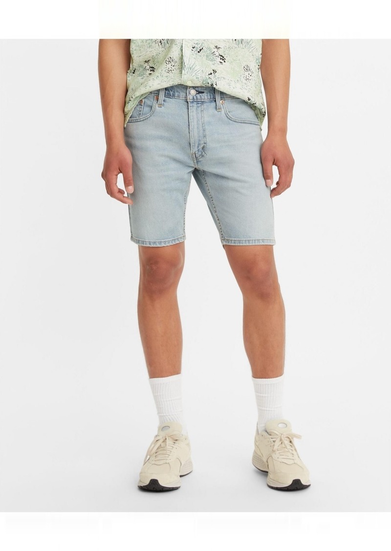 "Levi's Men's Flex 412 Slim Fit 5 Pocket 9"" Jean Shorts - Wolf Days Like This"