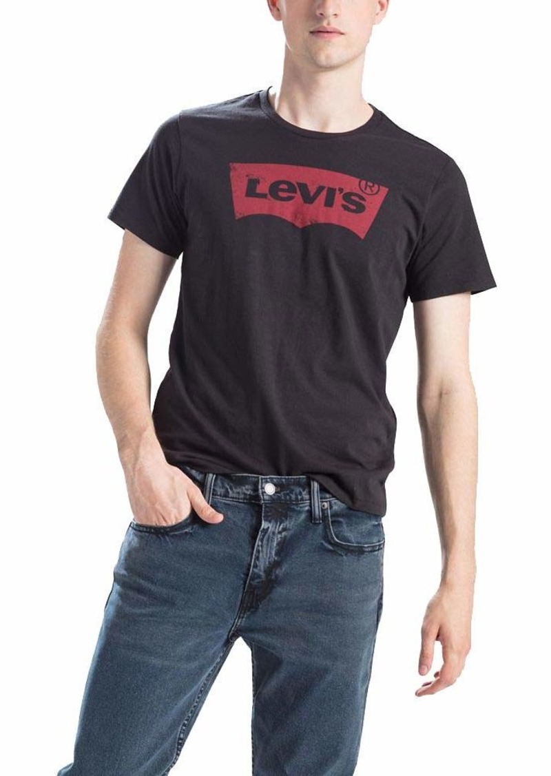 Levi's Men's Graphic Tees (Seasonal) Classic Fit-Black