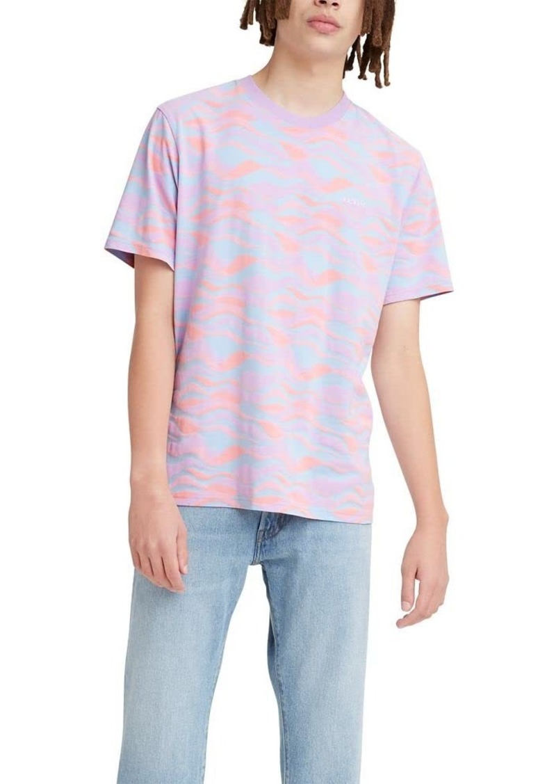 Levi's Men's Graphic Tees (Seasonal) Horizontal Bahia Skyway-Multi-Color