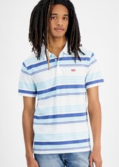 Levi's Men's Housemark Regular Fit Short Sleeve Polo Shirt - Salt Water