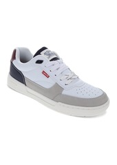 Levi's Men's La Jolla Comfort Lace Up Sneakers - White, Cement, Navy